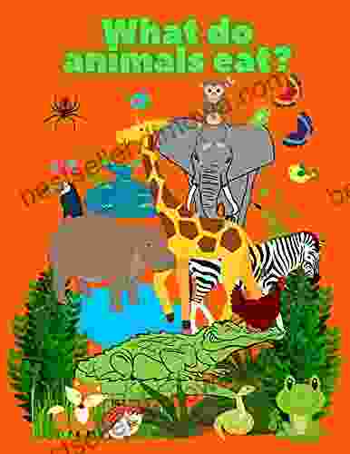 What Do Animals Eat ?: Who Eats What ? Food Chain Forest Friends I Spy Animals Jungle Animals Savanna Wood Gift For Kids